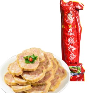 毛家扦子三鲜风味450g/袋徐州沛县特产熟食香肉毛家扦子焖子卷煎
