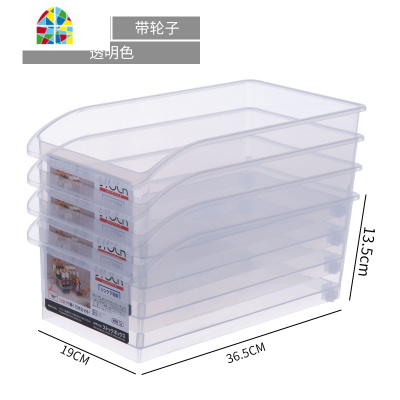 家用冰箱收纳盒塑料抽屉式冷冻厨房食品保鲜盒鸡蛋盒整理盒储物盒 FENGHOU