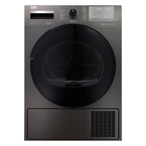 倍科 9公斤kg家用全自动烘干机原装进口滚筒热泵干衣机除菌EDTH 94245 XM