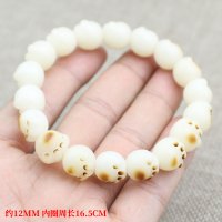 厂家直销文玩菩提根雕刻炭烧猫爪手串男女情侣手链饰品直播间货源送女朋友老婆情人节七夕生日礼物