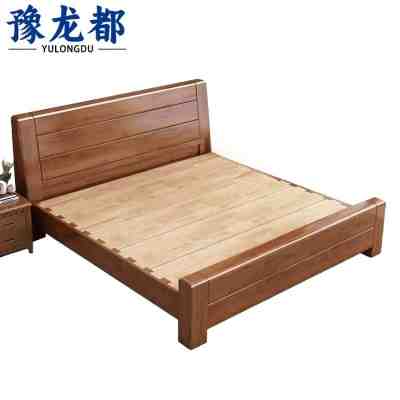 豫龙都单人床床头柜1.2m套