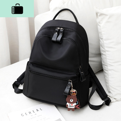 双肩包女2020年新款牛津布时尚百搭防水韩版帆布尼龙潮旅行小背包NEW LAKE