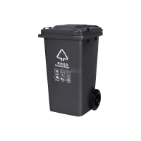 翌嘉YJ4122121 户外分类垃圾桶环卫垃圾桶 100L灰色(其他垃圾)