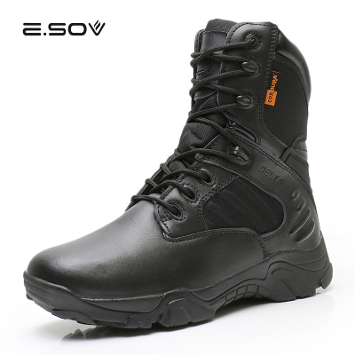 艾索维（E.SOV）春秋新款高帮男士户外沙漠靴保暖短靴休闲战靴耐磨男靴运动登山鞋