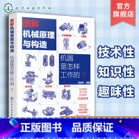 [正版]图解机械原理与构造 机器是怎样工作的 机械设备技术原理与构造科普书籍 机械科普书籍 机械原理 机械传动 机械零