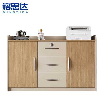 铭思达储物矮柜三门三抽台