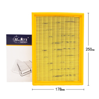 昊之鹰 空气滤清器 适用于福特03-08款福特嘉年华 三厢1.3L1.6L空气格 空气滤芯 空气滤