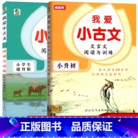 阅读与训练(小学生通用版) 小学通用 [正版]我爱小古文文言文阅读与训练小学生通用版六年级小升初小学语文文言文阅读技巧训