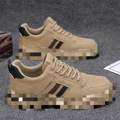 20264秋季男鞋新款男士复古工装厚底工地干活上班劳保鞋耐磨鞋