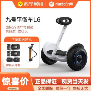 九号Ninebot电动平衡车L8智能腿控体感8-12-15岁以上儿童礼物代步车 L6白色