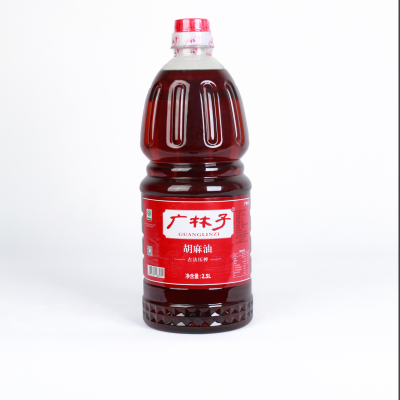 广林子古法压榨胡麻油 亚麻籽油2.5L