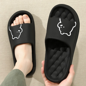 eva凉拖鞋男士夏季踩屎感卡通室内居家浴室洗澡防滑软底外穿男款