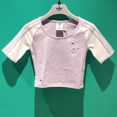 adidas/阿迪达斯三叶草 女新款运动休闲短袖T恤 IY2269 C