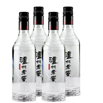 泸州老窖黑盖光瓶42度500ml*6瓶 浓香型白酒