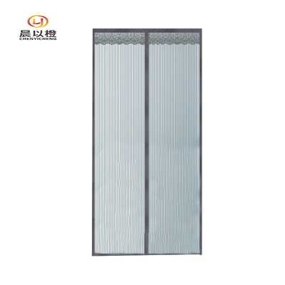 晨以橙 防蚊门帘 灰色尺寸可定制