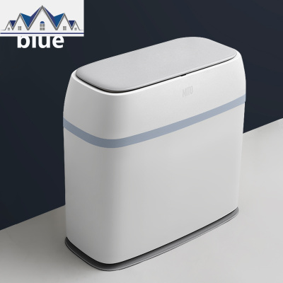 厕所桶分类垃圾桶家用带盖家用客厅创意厨房浴室卫生间按压式纸篓 三维工匠