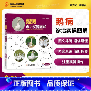 [正版]养鹅技术新书 鹅病诊治实操图解 鹅病感染防控鹅传染病鉴别诊断防治技术鹅中毒性疾病鉴别诊断与防治 养鹅厂卫生防疫