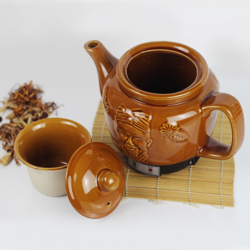 3升全自动陶瓷紫砂煎药壶养生壶煲壶电煎药壶纳丽雅电煎药罐锅 升级版