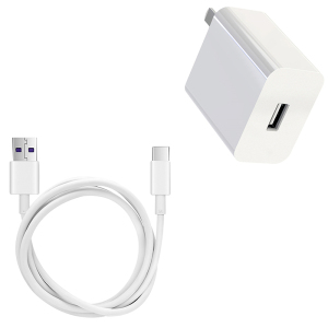 轻万4.5V5A数据线typec充电器线22.5W快充适用P40P30Mate30荣耀30/pro/nova7充电套装