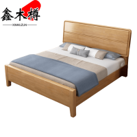 鑫木樽双人床1.5*2m张