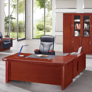 慧采云 办公家具油漆大班台老板桌简约现代时尚总裁经理桌主管桌办公桌1.6米