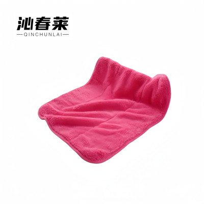 沁春莱加厚珊瑚绒抹布(粉色)30*30cm/条