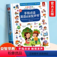 英语启蒙发声书 [正版]usb可充电手指点读英语启蒙发声书 有声书儿童英语单词发声书幼儿园小学生一年级英语单词启蒙有声绘