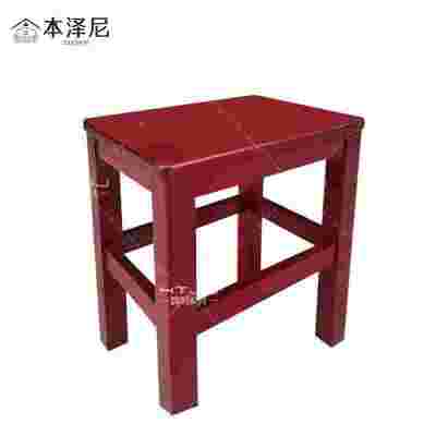 本泽尼 方凳 实木凳 HTY-JM2434 240*330*450mm 个