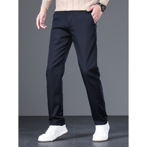 裤子男休闲裤高级感轻奢时尚商务高腰中年爸爸裤新款秋冬