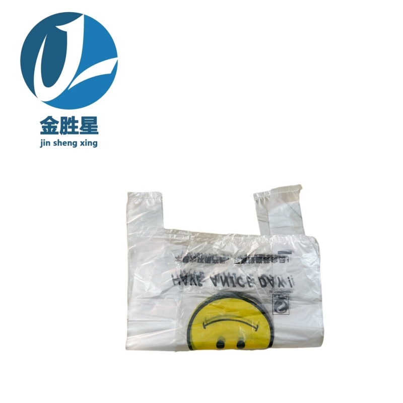 金胜星一次性笑脸背心袋加厚26*42cm 个