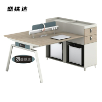 盛铁达 二人位办公桌1550*1200*1000mm STD-XXZP43 张