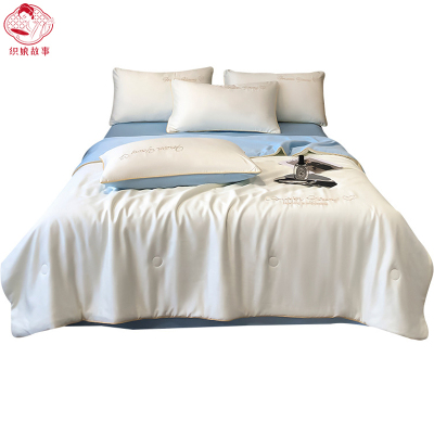 织娘故事 夏被三件套 200x230cm夏被+枕套一对/套