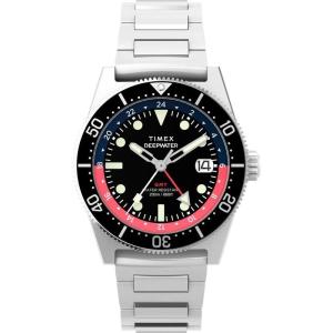 深海系列米gmt两地时石英防水手表