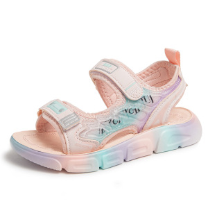 夏新款儿童凉鞋男童包头沙滩鞋韩版魔术贴童鞋