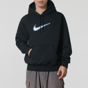 耐克(NIKE)男士卫衣新款时尚圆领运动服宽松透气健身训练套头衫上衣HV0855-010 ZP