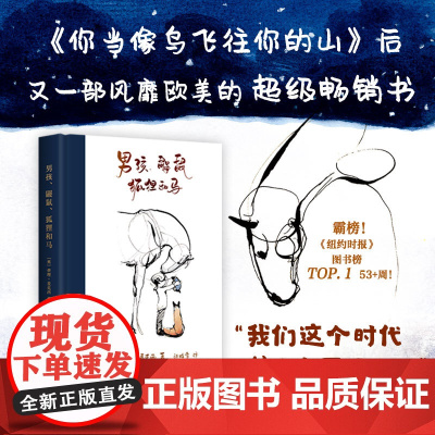男孩鼹鼠狐狸和马 查理 麦克西 著 樊登三川玲真情!当代《小王子》!温暖250万+读者!书 外国文学 成人绘本