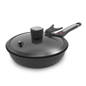 MAXIM'S DE PARIS马克西姆贝里Baie28cm多功能温感不粘微压锅ART39