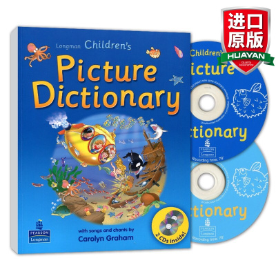 惠典正版英文原版朗文小学英语彩图词典Children'sPictureDictionary