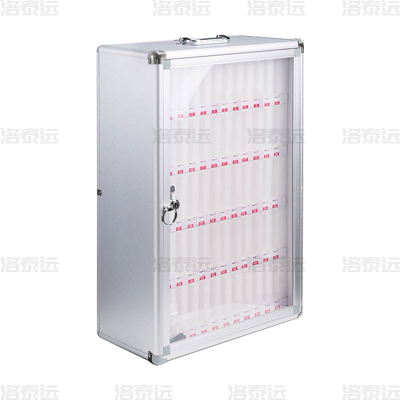 洛泰远 手机保管箱壁挂式存放柜带锁手机柜保管柜寄存箱手机箱 60位