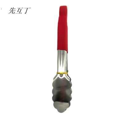 先互丁 不锈钢红柄食品夹 12英寸 个