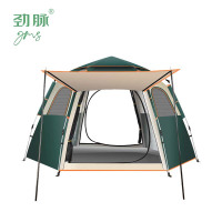 劲脉 露营帐篷 墨绿-240*210*135CM 顶
