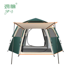 劲脉 露营帐篷 墨绿-240*210*135CM 顶