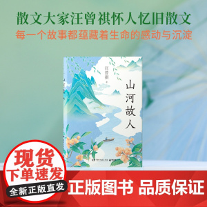 山河故人(汪曾祺怀人忆旧散文,每一个故事都蕴藏着生命的感动与沉淀) 汪曾祺 湖南文艺出版社 正版书籍