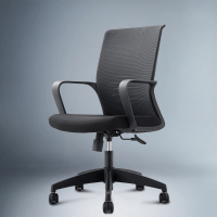 全简人体工学办公椅家用透气电脑椅可升降转椅职员会议椅子