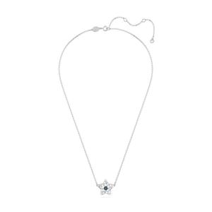 施华洛世奇(SWAROVSKI)闪亮水晶镀铑吊坠项链女款时尚百搭配饰银 SILVER
