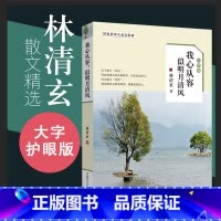 [正版]林清玄散文集青少版 我心从容似明月清风(大字版) 初中生高中生林清玄散文精选情商励志自选集散文选林清玄书籍全套全