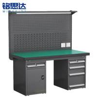铭思达钳工操作台1.5米五抽一门张