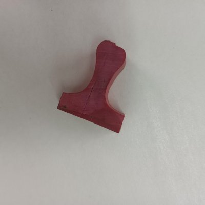 鹿鸣原 胶皮名章 1.2*0.6 /个