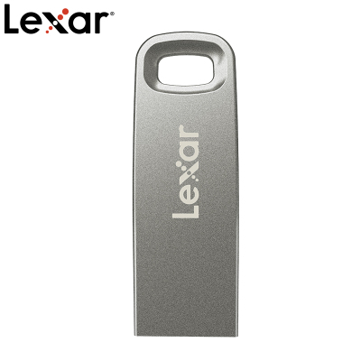 雷克沙(LEXAR)U盘64GM45高速USB3.1电脑车载两用迷你商务金属优盘64GB读速250MB/s