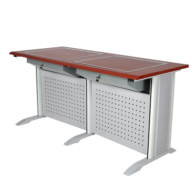 博邦瑞达 双人位翻转电脑桌 1600*700*770mm 张